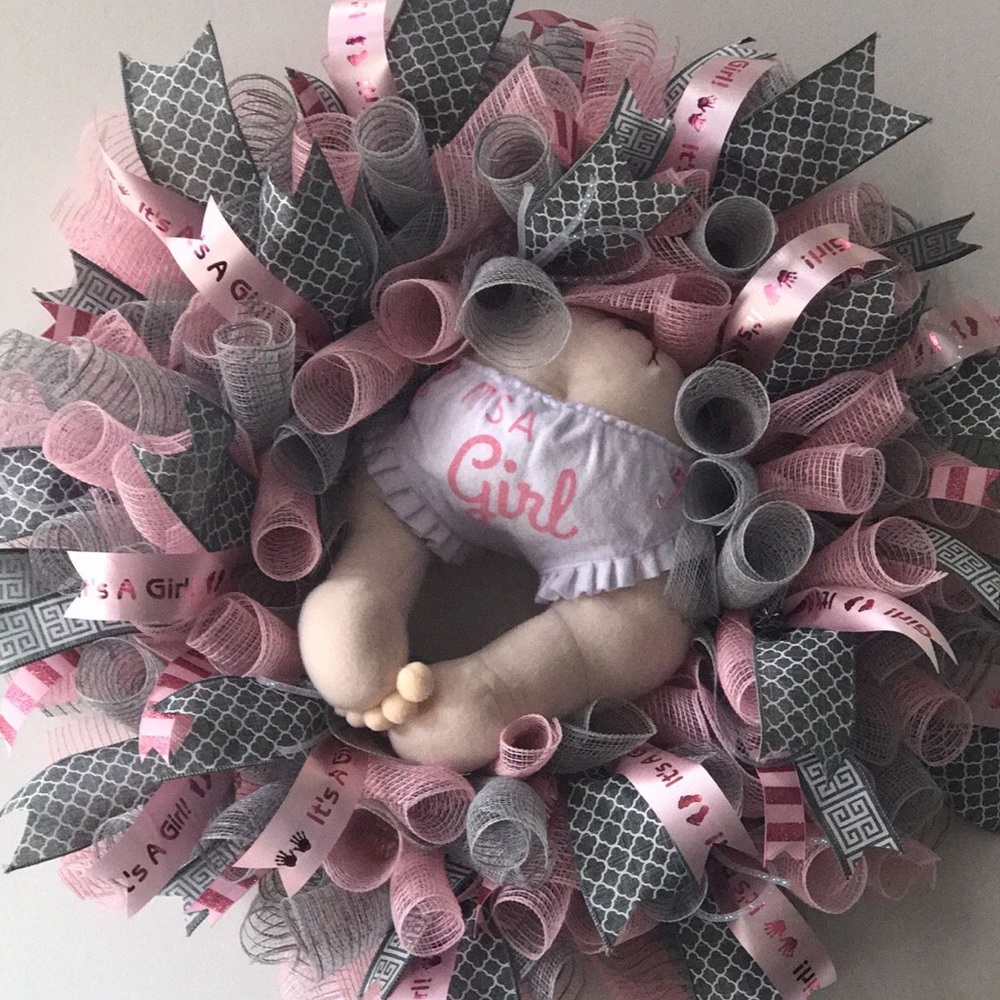 Baby Bottom Wreaths